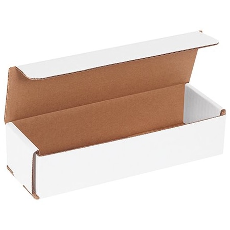Bsc Preferred 9 x 3 x 2'' White Corrugated Mailers, 50PK BUY00029171